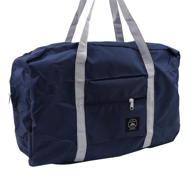 Large Capacity Carry on Tote Nylon Lightweight Luggage Weekender Bag