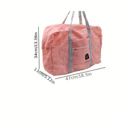 Large Capacity Carry on Tote Nylon Lightweight Luggage Weekender Bag