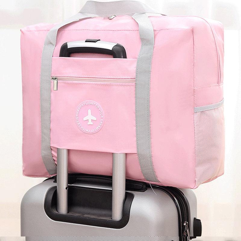 Portable Travel Storage Bag Lightweight Foldable Zipper Luggage Bag