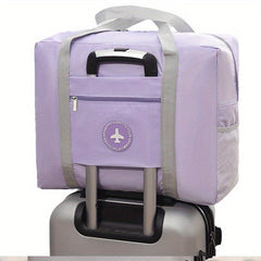 Portable Travel Storage Bag Lightweight Foldable Zipper Luggage Bag