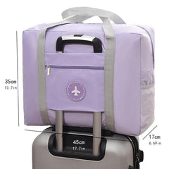 Portable Travel Storage Bag Lightweight Foldable Zipper Luggage Bag