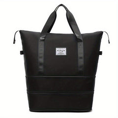1PC Expandable Travel Bag Outdoor Large Storage Bag Portable Solid Luggage Bag