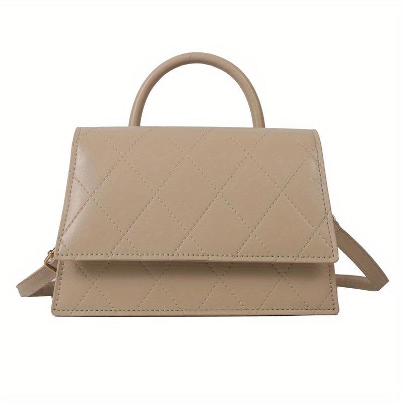 Argyle Quilted Crossbody Bag for Women