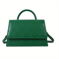 Argyle Quilted Crossbody Bag for Women