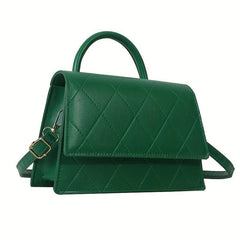 Argyle Quilted Crossbody Bag for Women