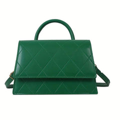 Argyle Quilted Crossbody Bag for Women
