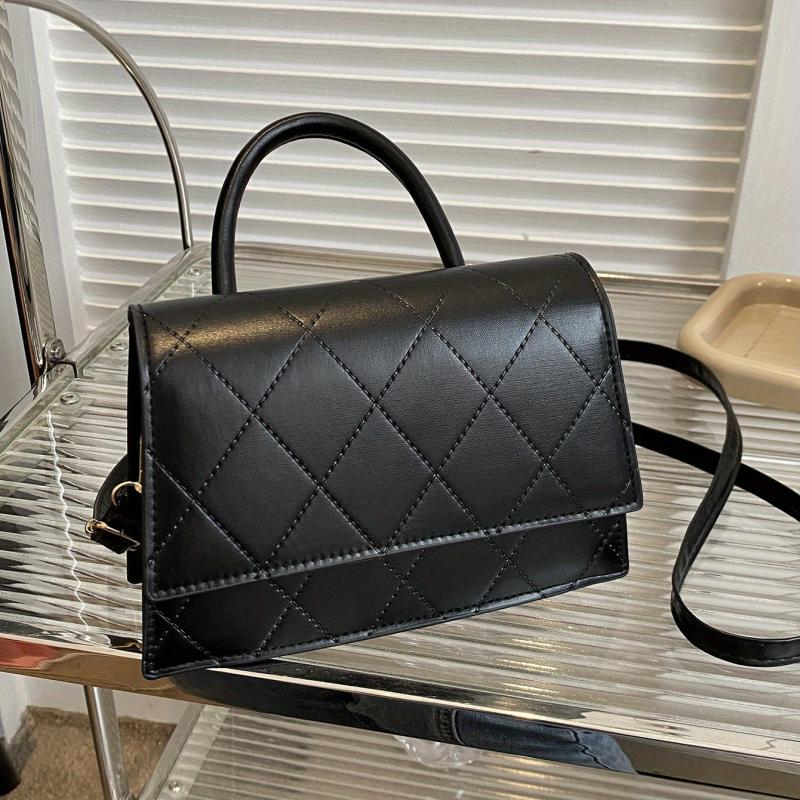 Argyle Quilted Crossbody Bag for Women