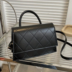 Argyle Quilted Crossbody Bag for Women