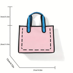 Anime Tote Bag Canvas Handbag Large Shoulder Bag