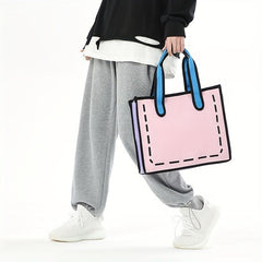 Anime Tote Bag Canvas Handbag Large Shoulder Bag