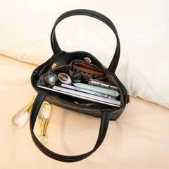 Casual Minimalist Argyle Pattern Handbag Solid Satchel Bag