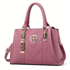 Embroidery Detail Crossbody Bag Satchel Purse