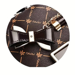 Checkered Pattern Tote Bag Large Capacity Crossbody Handbag