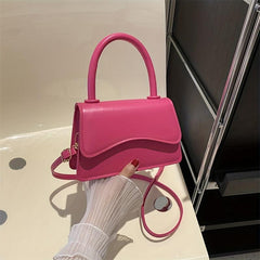 Minimalist Niche Shoulder Bag Solid Satchel Bag All Match Flap Bag For Women