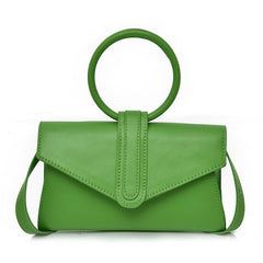 Round Top Handle Crossbody Bag for Women