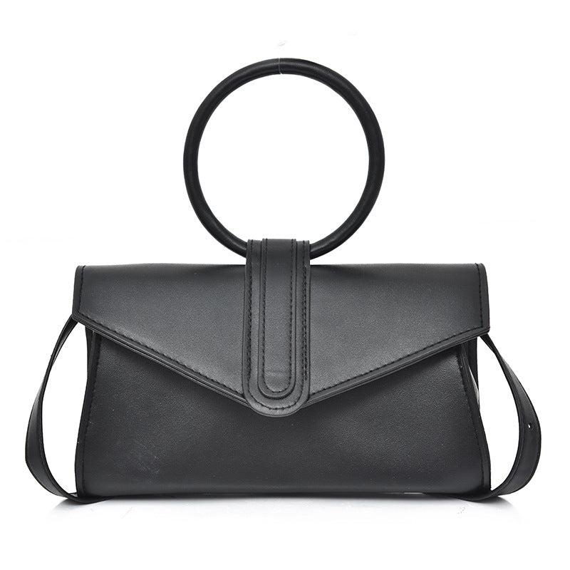 Round Top Handle Crossbody Bag for Women