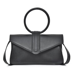 Round Top Handle Crossbody Bag for Women