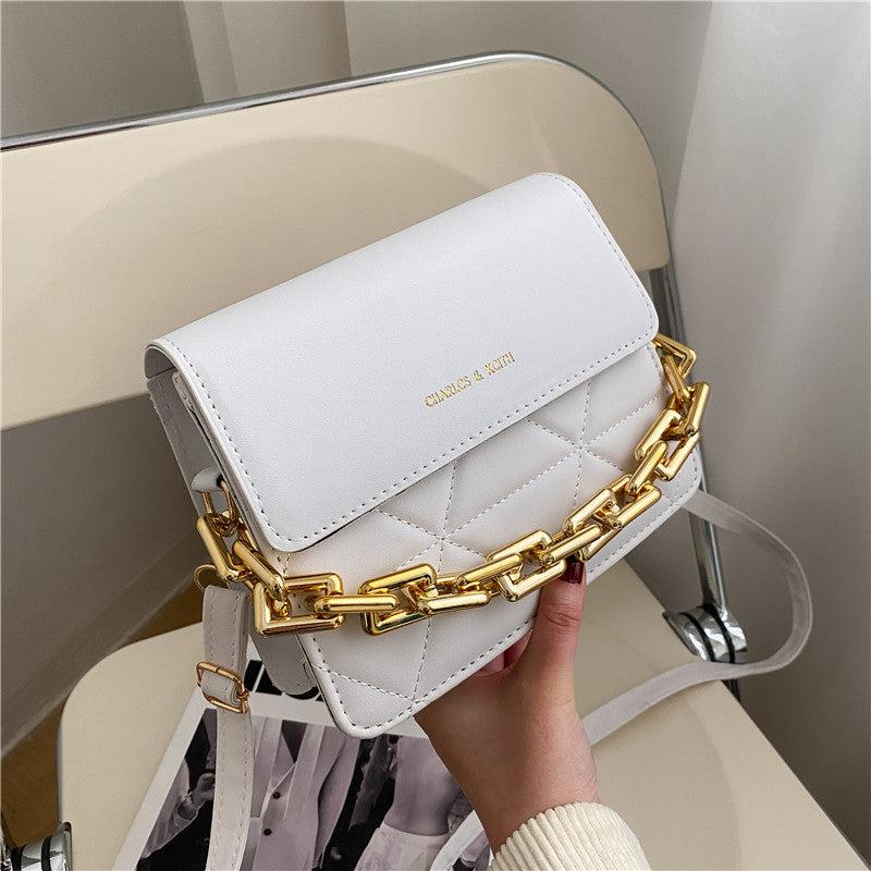 Argyle Quilted Crossbody Bag Chain Handbag Women's Shoulder Bag