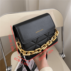 Argyle Quilted Crossbody Bag Chain Handbag Women's Shoulder Bag
