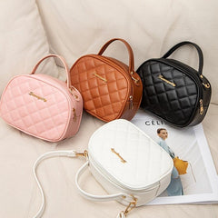 Argyle Letter Tote Bag Messenger Small Shoulder Bag