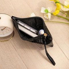 Stone Embossed Clutch Bag Square Handbag Women's Coin Purse