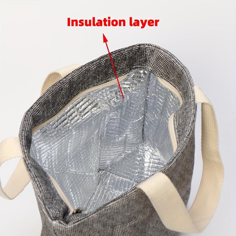 Insulation Bag Travel Picnic Lunch Box Waterproof Leakproof Tote Bag