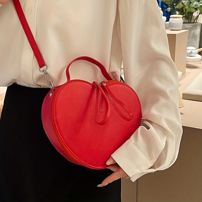 Heart-shaped Crossbody Bag for Women - Love Novelty Purse