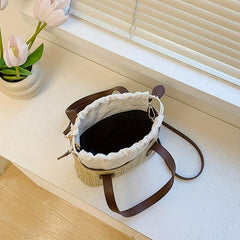 Boho Style Woven Beach Bag for Women