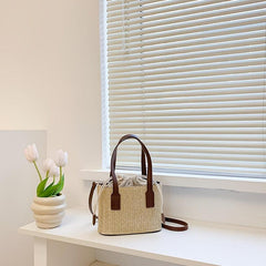 Boho Style Woven Beach Bag for Women