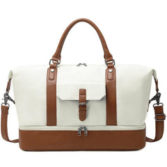 Large Capacity Travel Storage Handbag w/ Zipper & Strap