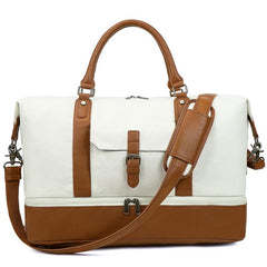 Large Capacity Travel Storage Handbag w/ Zipper & Strap