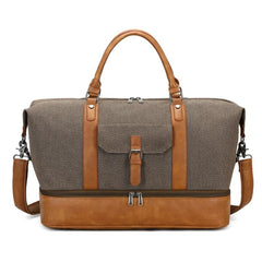 Large Capacity Travel Storage Handbag w/ Zipper & Strap