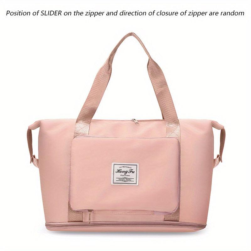 Portable Travel Tote Bag Big Capacity Weekender Bag Sports Gym Yoga Bag