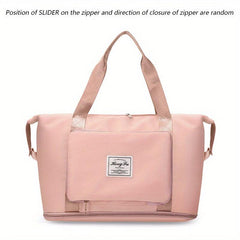 Portable Travel Tote Bag Big Capacity Weekender Bag Sports Gym Yoga Bag