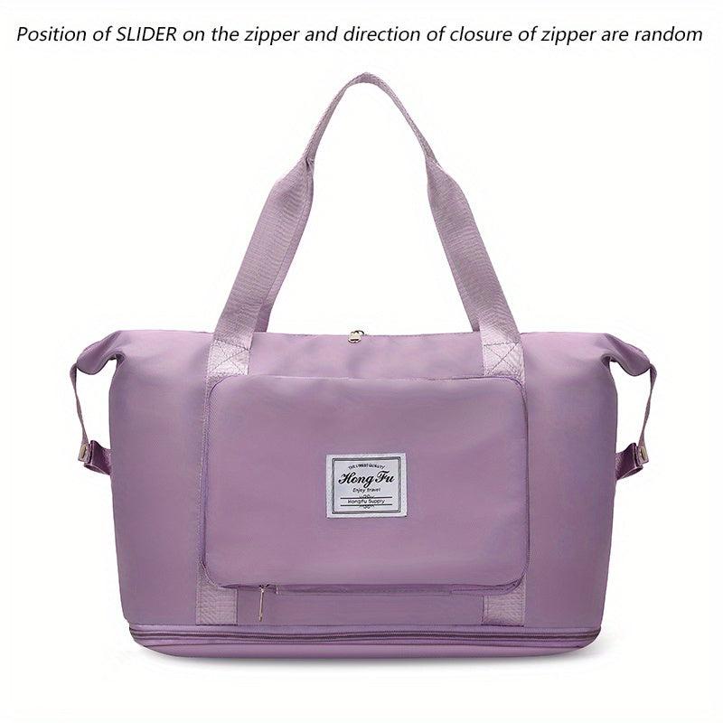 Portable Travel Tote Bag Big Capacity Weekender Bag Sports Gym Yoga Bag