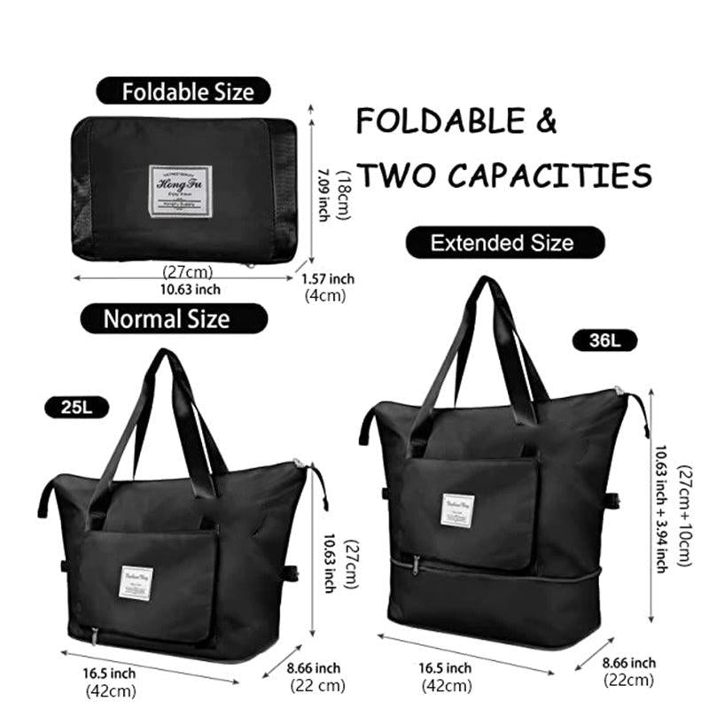 Portable Travel Tote Bag Big Capacity Weekender Bag Sports Gym Yoga Bag