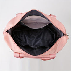 Expandable Travel Luggage Bag Wet Dry Separation Gym Duffle Bag