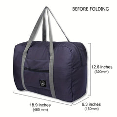 Large Capacity Foldable Travel Duffle Bag Lightweight Sports Gym Bag
