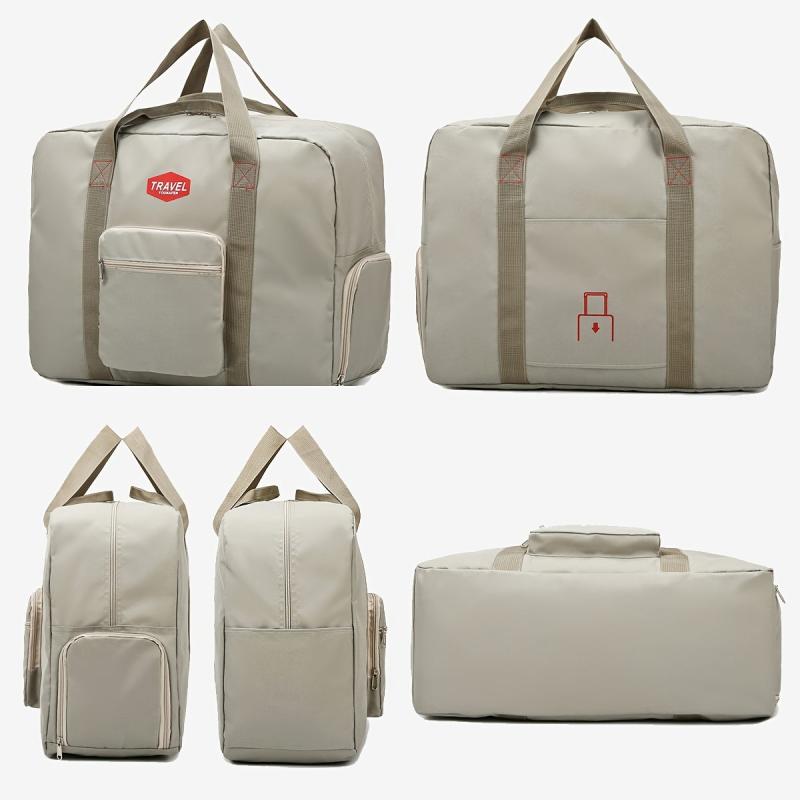 Travel Storage Bag Zipper Duffel Bag Large Weekender Overnight Bag