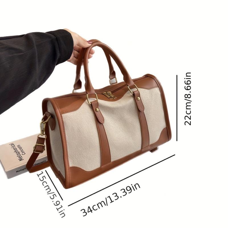 Vintage Travel Duffle Bag Large Capacity Sports Fitness Bag