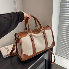 Vintage Travel Duffle Bag Large Capacity Sports Fitness Bag