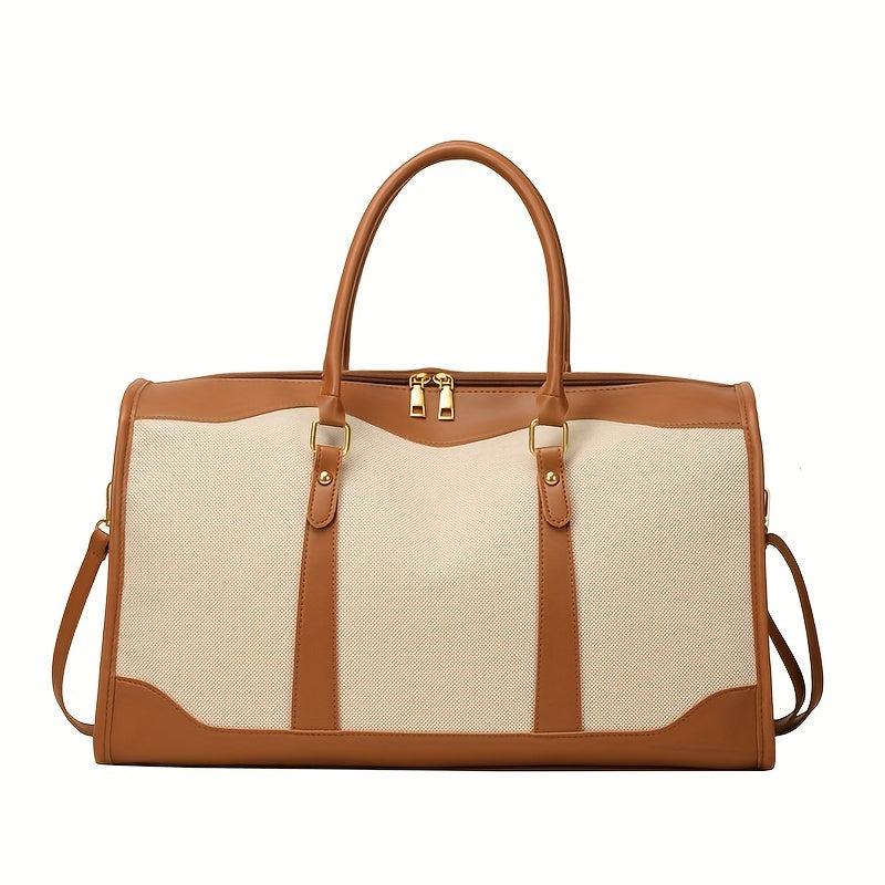 Vintage Travel Duffle Bag Large Capacity Sports Fitness Bag