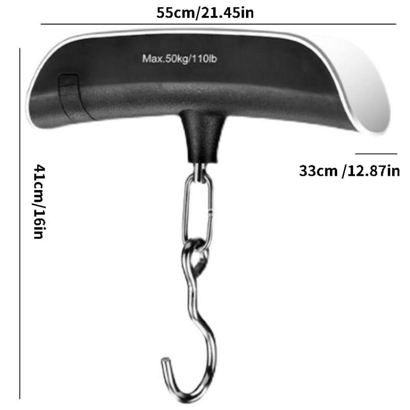 Portable Digital Handheld Luggage Scale LCD Display