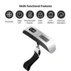 Portable Digital Handheld Luggage Scale LCD Display