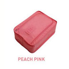 Letter Patched Shoe Storage Bag Organizer for Travel
