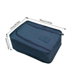 Letter Patched Shoe Storage Bag Organizer for Travel