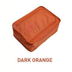 Letter Patched Shoe Storage Bag Organizer for Travel