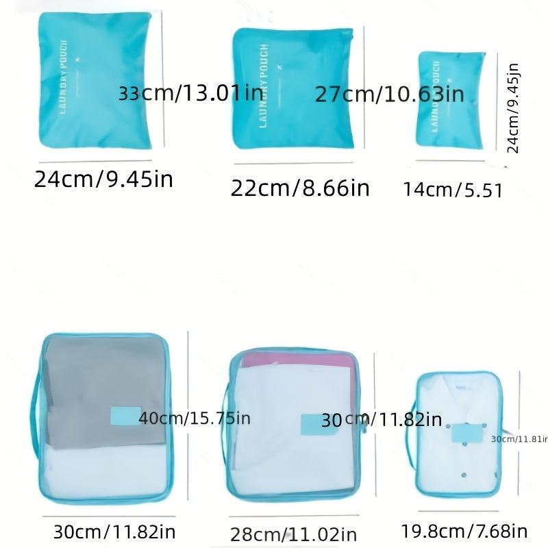 7pc Set Luggage Bags Dustproof Multifunctional Travel Storage Bags