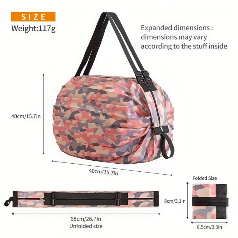 Reusable Grocery Shopping Bags Foldable Storage Bag Multipurpose Sports Travel