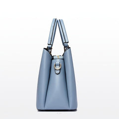 Stitching Detail Crossbody Bag Faux Leather Women's Purse
